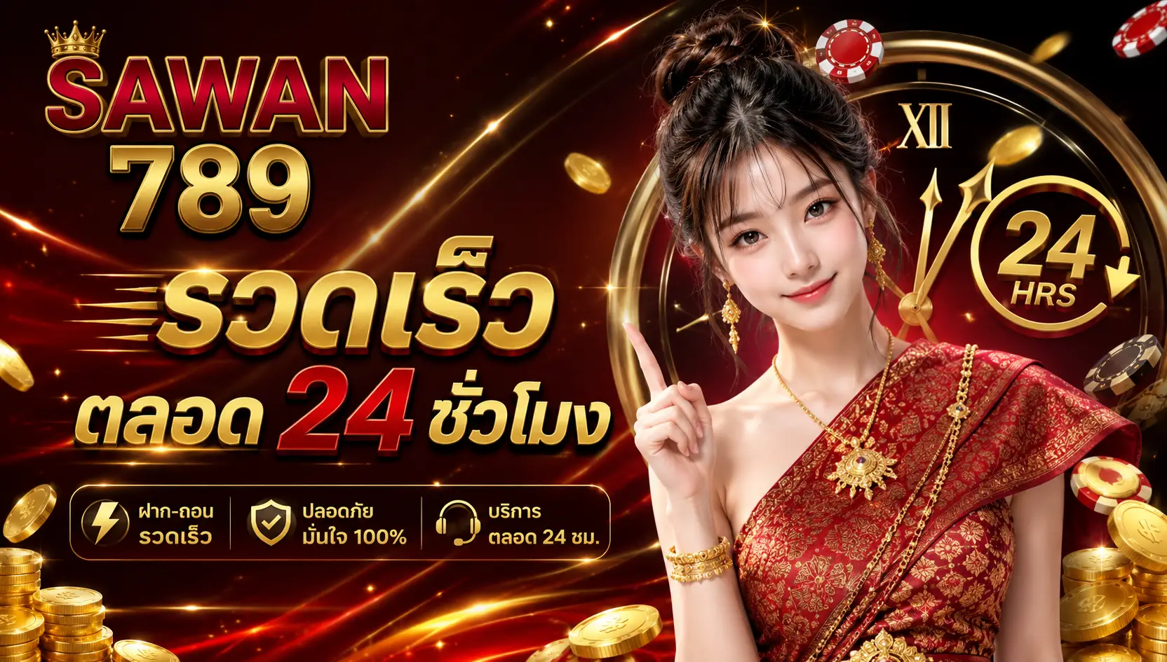 SAWAN789 สล็อตเว็บตรง ไม่ผ่านเอเย่นต์ ระบบออโต้