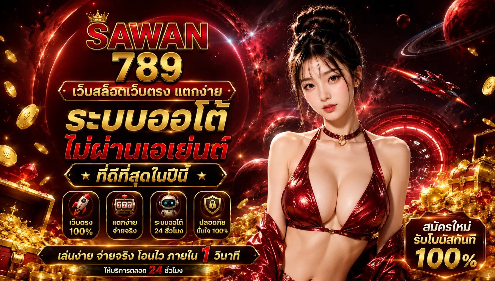 SAWAN789 เว็บสล็อตเว็บตรง แตกง่าย เล่นได้เงินจริง
